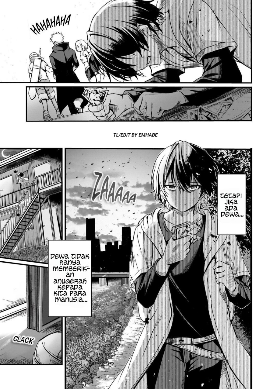 Baca Hai no Sekai wa Kami-no-me de Irodoku: Ore dake Mieru Status de, Saijaku kara Saikyou e Kageagaru - Chapter 1 halaman 15