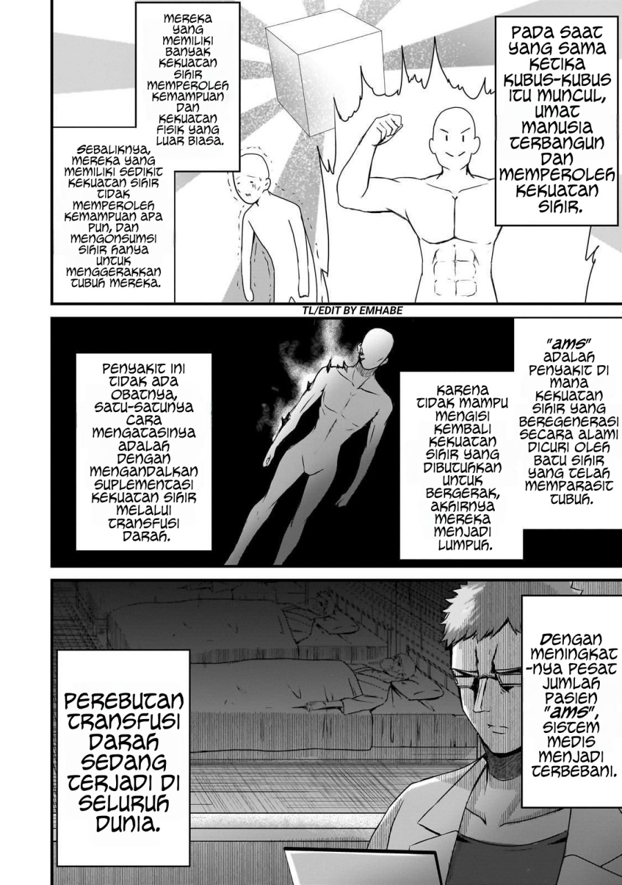 Baca Hai no Sekai wa Kami-no-me de Irodoku: Ore dake Mieru Status de, Saijaku kara Saikyou e Kageagaru - Chapter 1 halaman 18