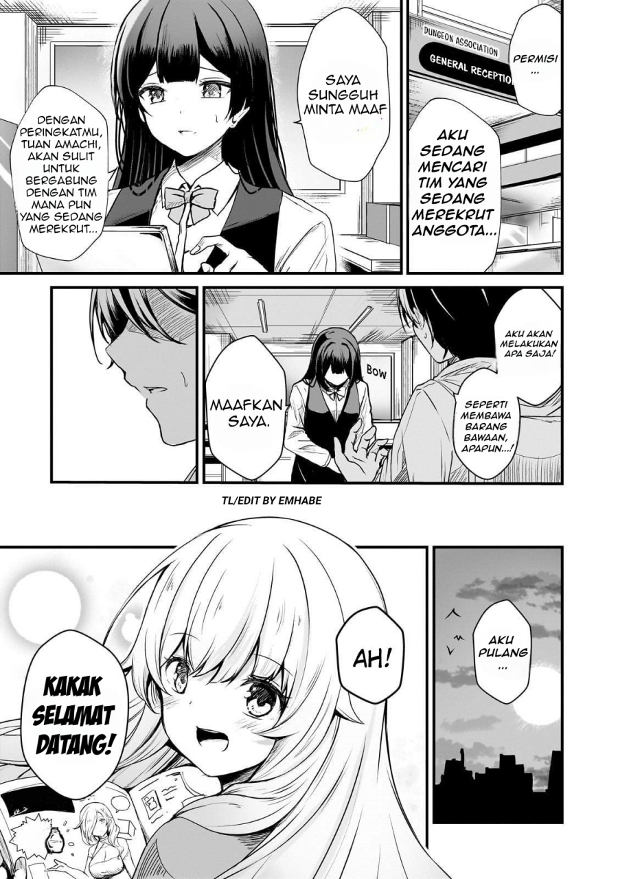 Baca Hai no Sekai wa Kami-no-me de Irodoku: Ore dake Mieru Status de, Saijaku kara Saikyou e Kageagaru - Chapter 1 halaman 28