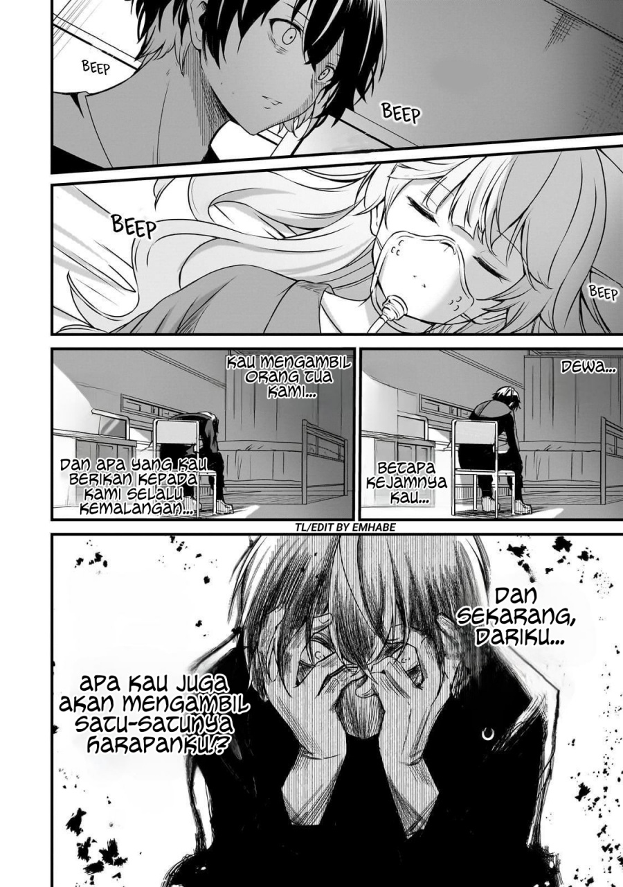 Baca Hai no Sekai wa Kami-no-me de Irodoku: Ore dake Mieru Status de, Saijaku kara Saikyou e Kageagaru - Chapter 1 halaman 40