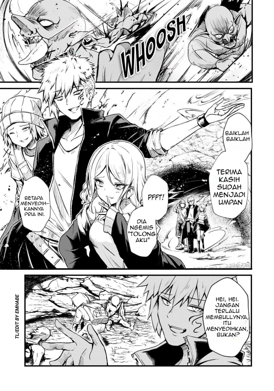 Baca Hai no Sekai wa Kami-no-me de Irodoku: Ore dake Mieru Status de, Saijaku kara Saikyou e Kageagaru - Chapter 1 halaman 7