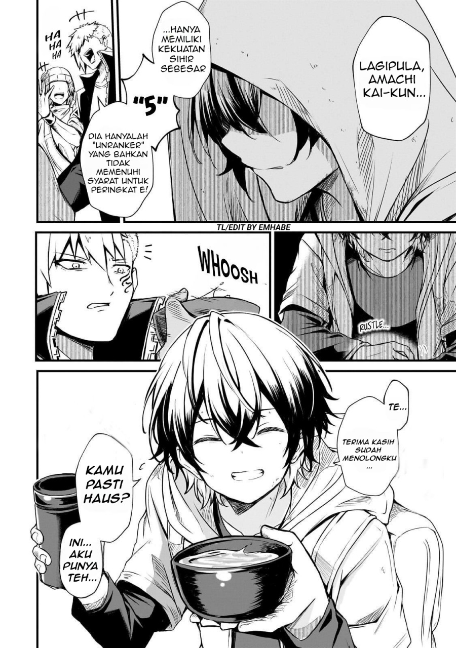Baca Hai no Sekai wa Kami-no-me de Irodoku: Ore dake Mieru Status de, Saijaku kara Saikyou e Kageagaru - Chapter 1 halaman 8