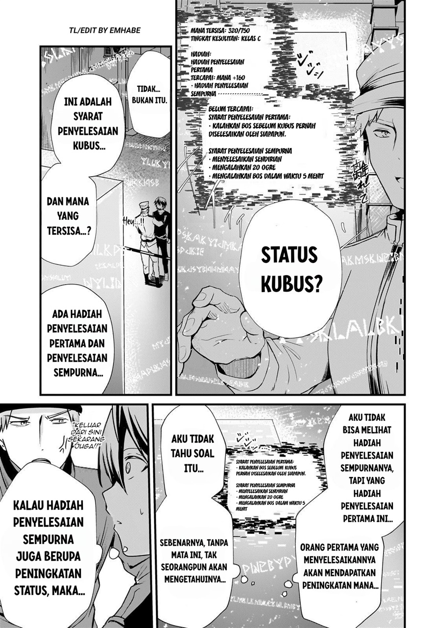 Baca Hai no Sekai wa Kami-no-me de Irodoku: Ore dake Mieru Status de, Saijaku kara Saikyou e Kageagaru - Chapter 10 halaman 12
