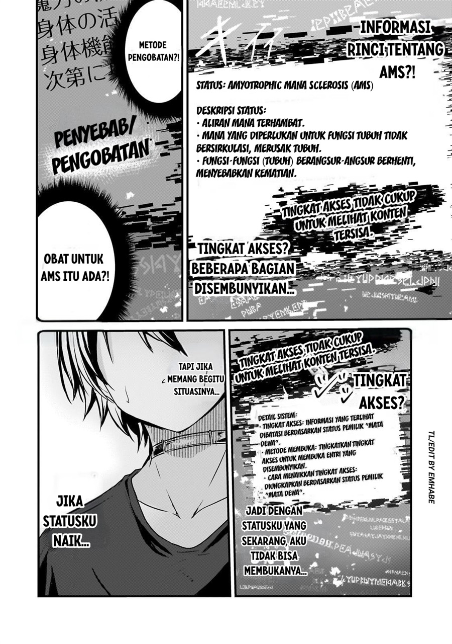 Baca Hai no Sekai wa Kami-no-me de Irodoku: Ore dake Mieru Status de, Saijaku kara Saikyou e Kageagaru - Chapter 10 halaman 17