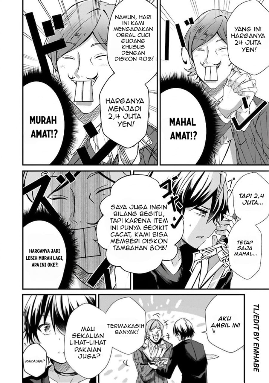 Baca Hai no Sekai wa Kami-no-me de Irodoku: Ore dake Mieru Status de, Saijaku kara Saikyou e Kageagaru - Chapter 11 halaman 7