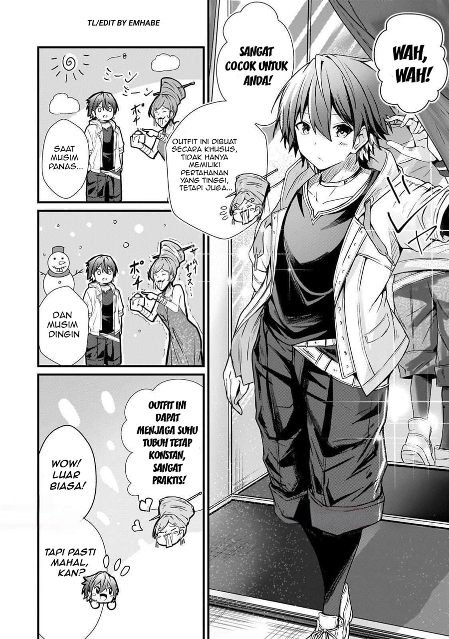 Baca Hai no Sekai wa Kami-no-me de Irodoku: Ore dake Mieru Status de, Saijaku kara Saikyou e Kageagaru - Chapter 11 halaman 9