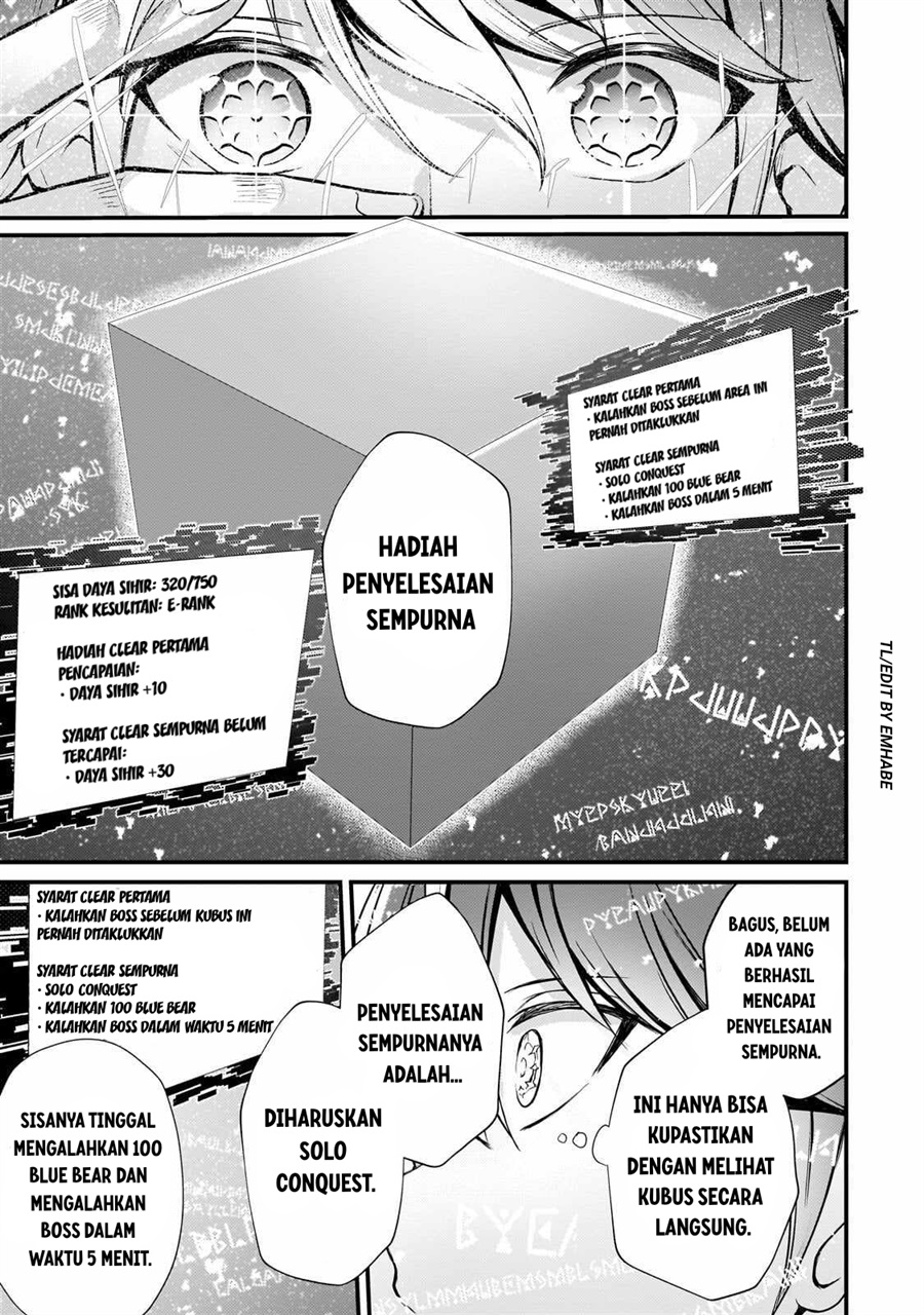 Baca Hai no Sekai wa Kami-no-me de Irodoku: Ore dake Mieru Status de, Saijaku kara Saikyou e Kageagaru - Chapter 12 halaman 6