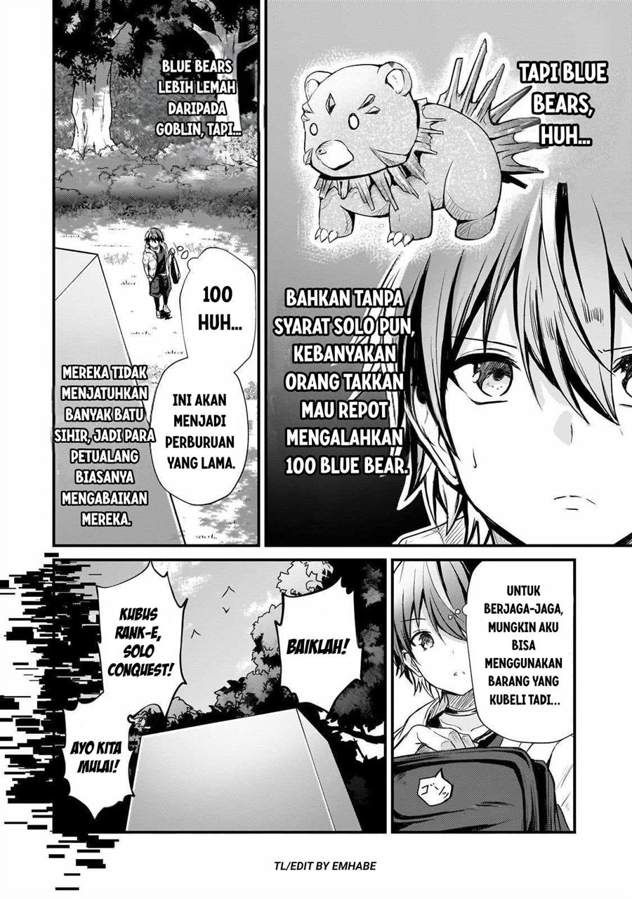 Baca Hai no Sekai wa Kami-no-me de Irodoku: Ore dake Mieru Status de, Saijaku kara Saikyou e Kageagaru - Chapter 12 halaman 7