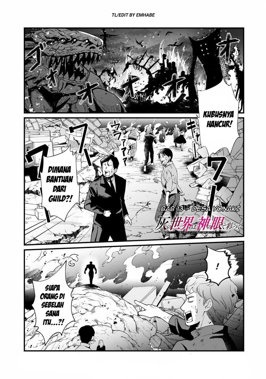 Baca Hai no Sekai wa Kami-no-me de Irodoku: Ore dake Mieru Status de, Saijaku kara Saikyou e Kageagaru - Chapter 13 halaman 2