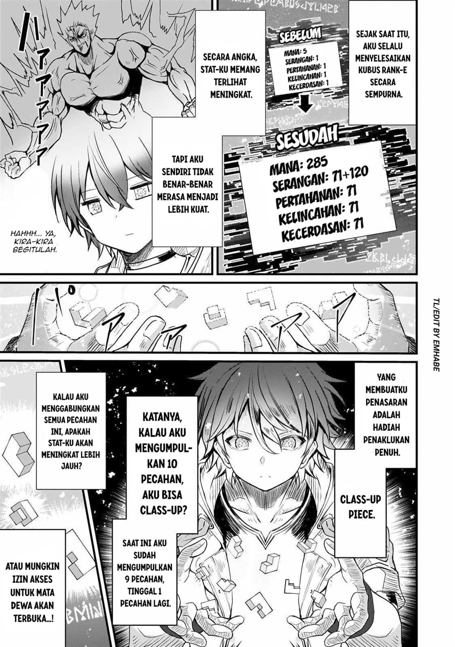 Baca Hai no Sekai wa Kami-no-me de Irodoku: Ore dake Mieru Status de, Saijaku kara Saikyou e Kageagaru - Chapter 13 halaman 6