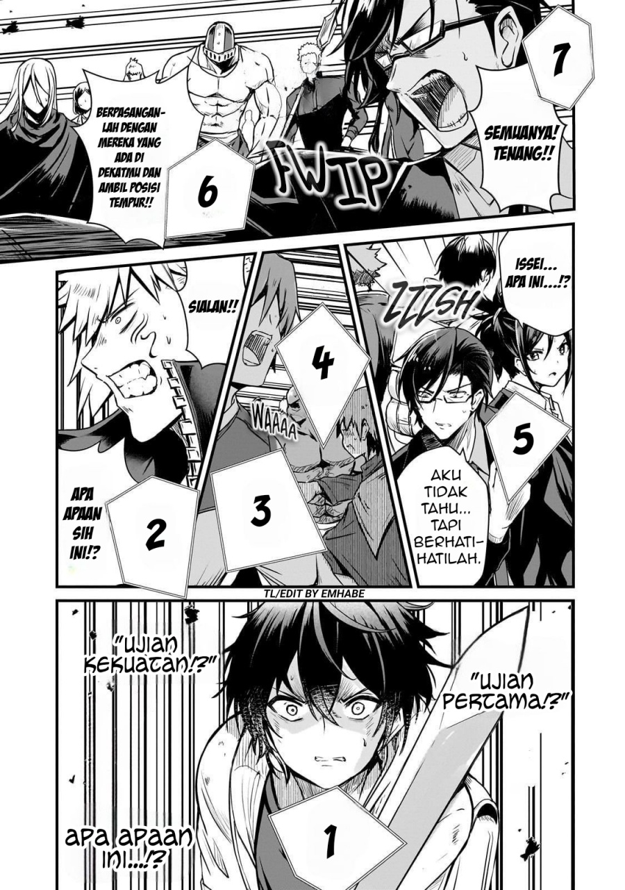 Baca Hai no Sekai wa Kami-no-me de Irodoku: Ore dake Mieru Status de, Saijaku kara Saikyou e Kageagaru - Chapter 2 halaman 18