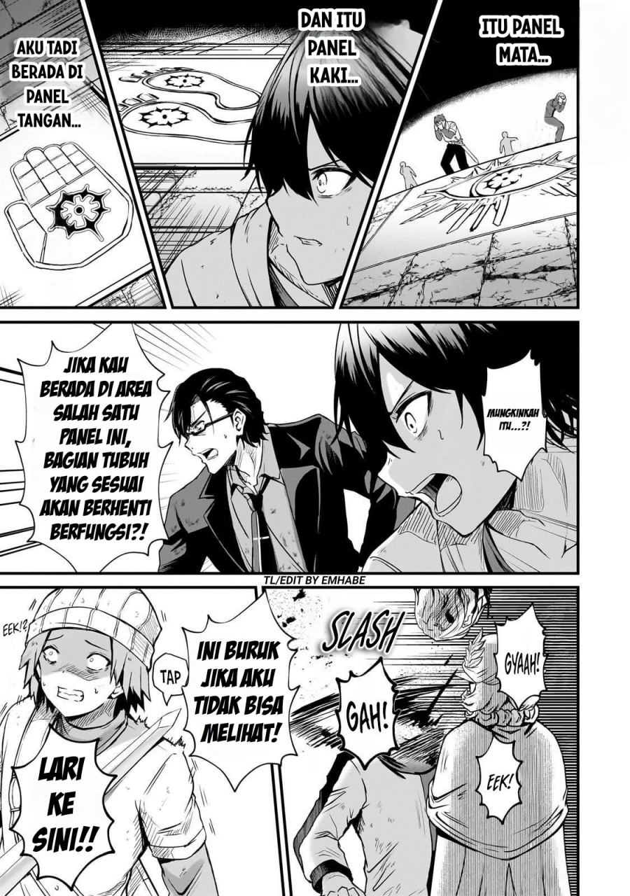 Baca Hai no Sekai wa Kami-no-me de Irodoku: Ore dake Mieru Status de, Saijaku kara Saikyou e Kageagaru - Chapter 3 halaman 16