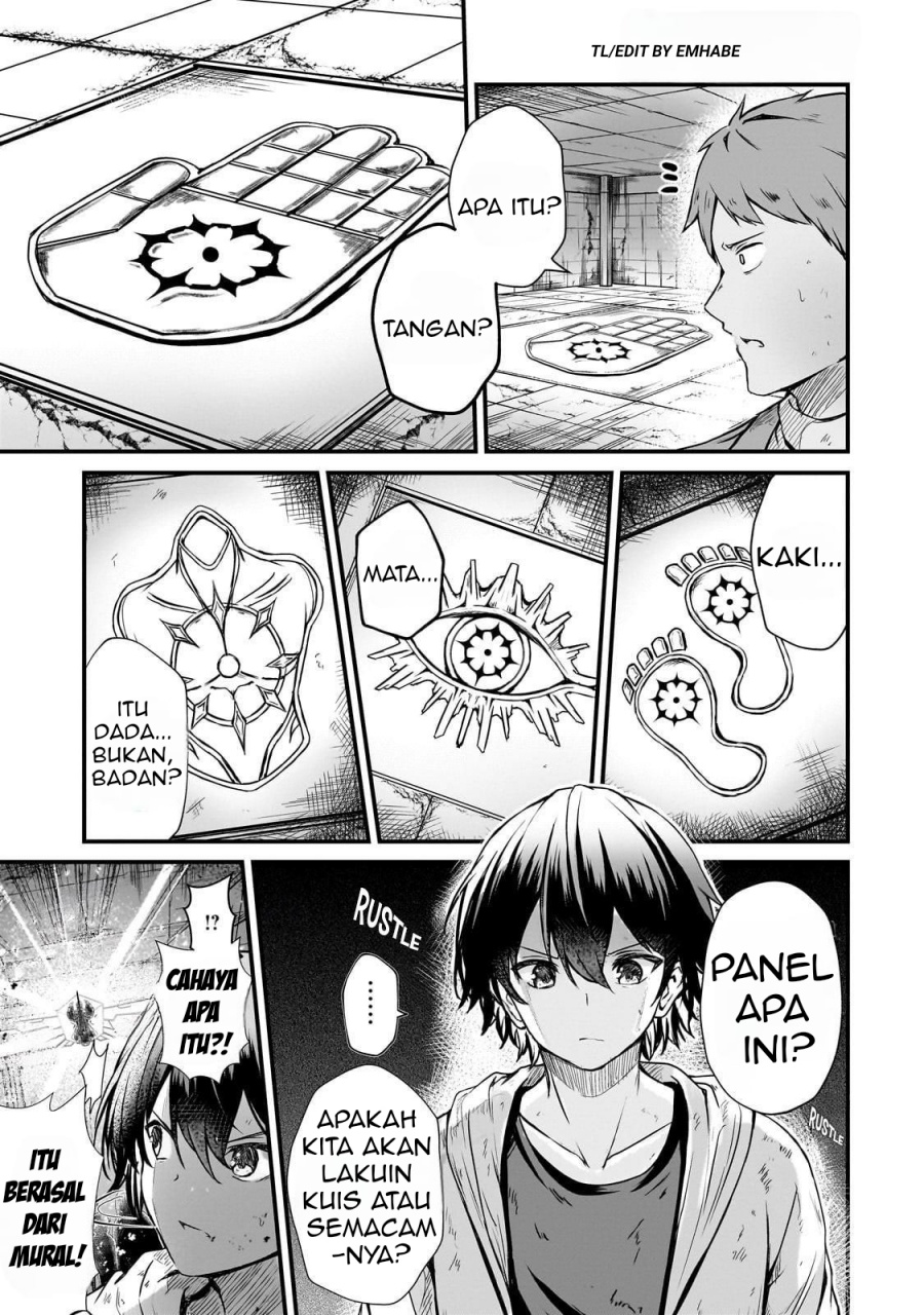 Baca Hai no Sekai wa Kami-no-me de Irodoku: Ore dake Mieru Status de, Saijaku kara Saikyou e Kageagaru - Chapter 3 halaman 4