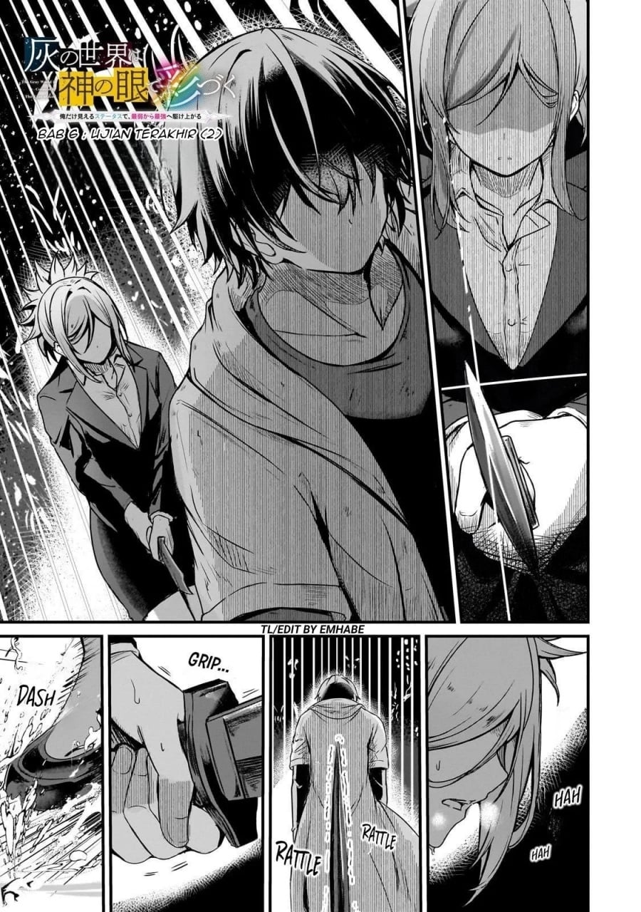 Baca Hai no Sekai wa Kami-no-me de Irodoku: Ore dake Mieru Status de, Saijaku kara Saikyou e Kageagaru - Chapter 6 halaman 1
