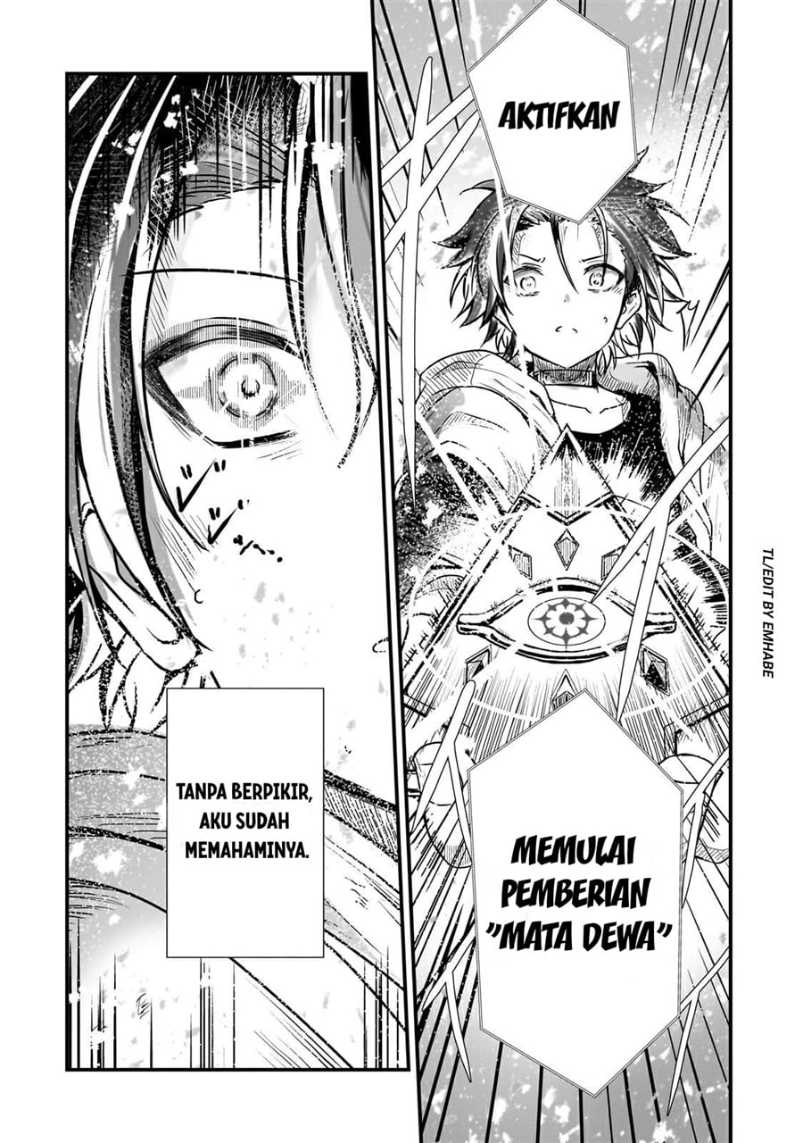 Hai no Sekai wa Kami no Me de Irozuku: Ore dake Mieru Status de, Saijaku kara Saikyou e Kakeagaru chapter 8 halaman 22