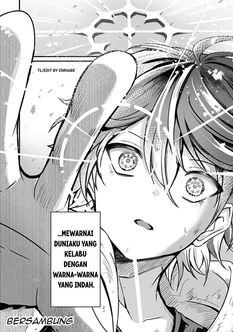 Hai no Sekai wa Kami no Me de Irozuku: Ore dake Mieru Status de, Saijaku kara Saikyou e Kakeagaru chapter 8 halaman 24