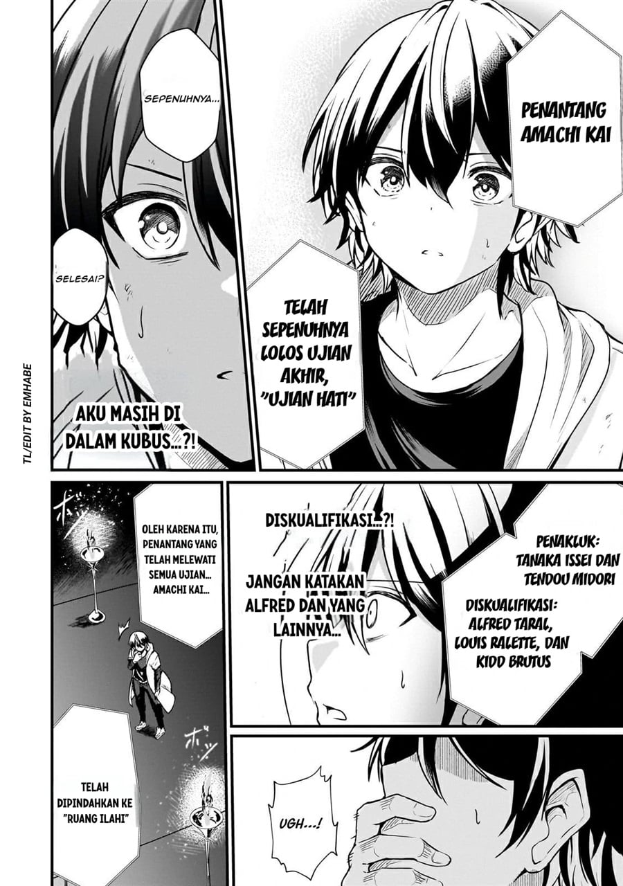 Hai no Sekai wa Kami no Me de Irozuku: Ore dake Mieru Status de, Saijaku kara Saikyou e Kakeagaru chapter 8 halaman 6