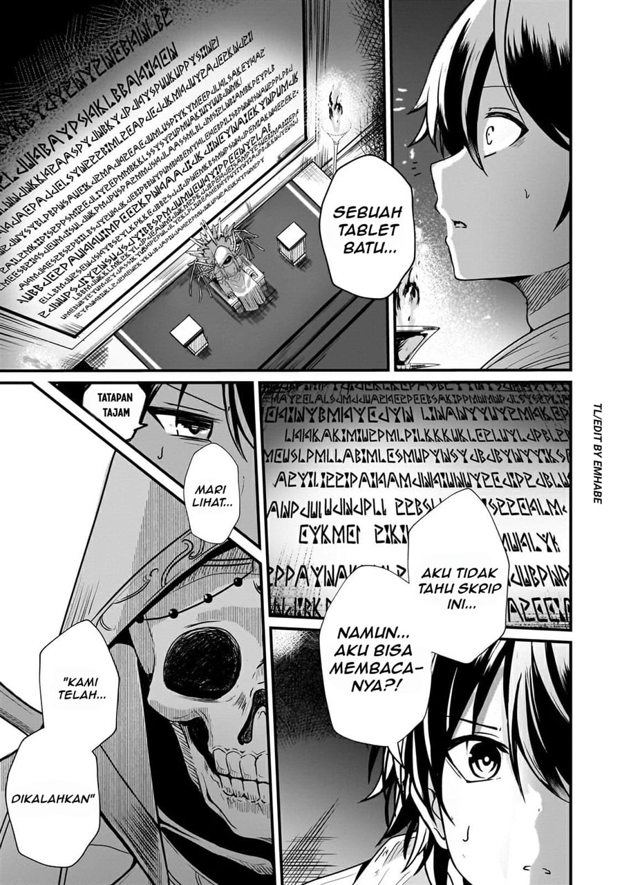 Hai no Sekai wa Kami no Me de Irozuku: Ore dake Mieru Status de, Saijaku kara Saikyou e Kakeagaru chapter 8 halaman 9