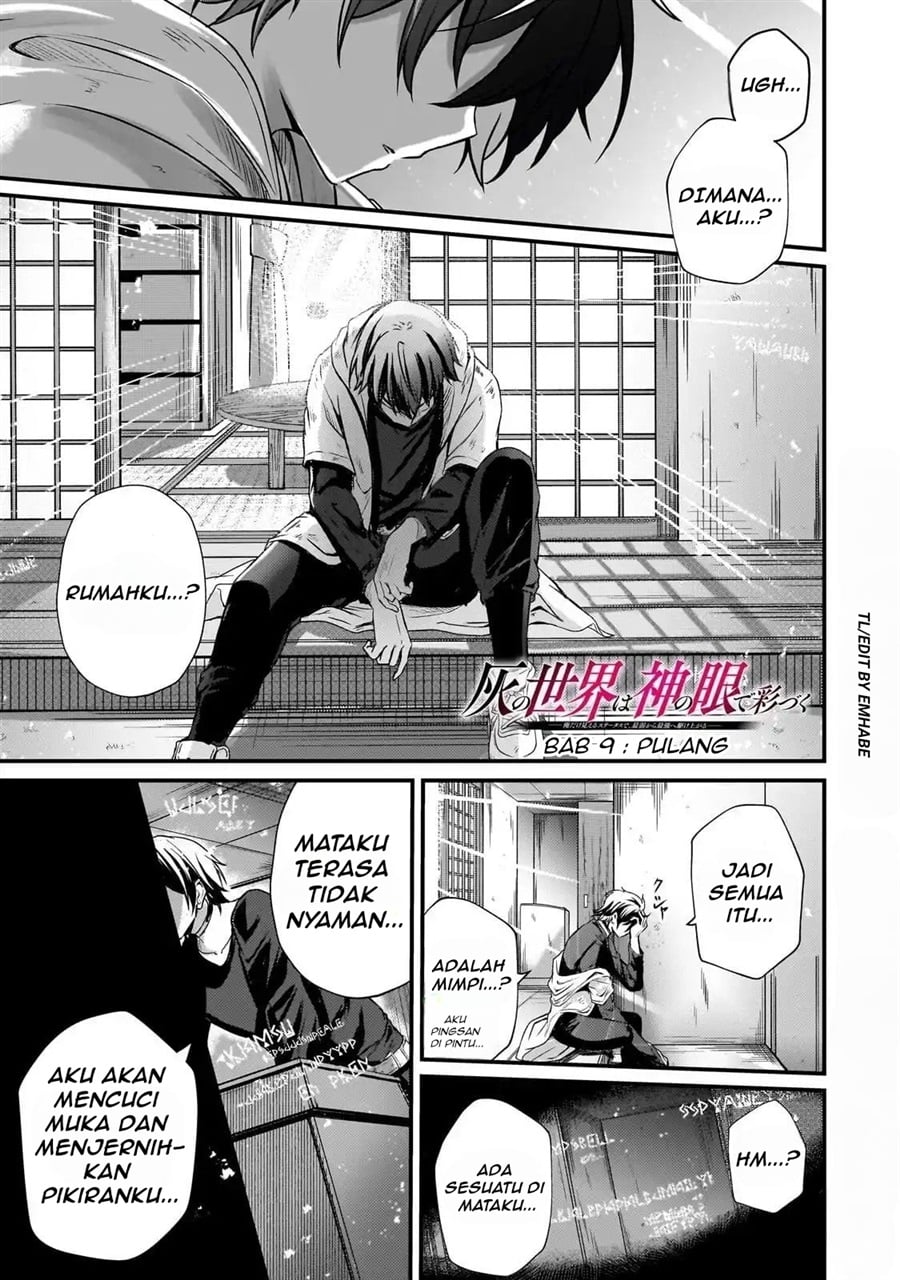 Baca Hai no Sekai wa Kami-no-me de Irodoku: Ore dake Mieru Status de, Saijaku kara Saikyou e Kageagaru - Chapter 9 halaman 2