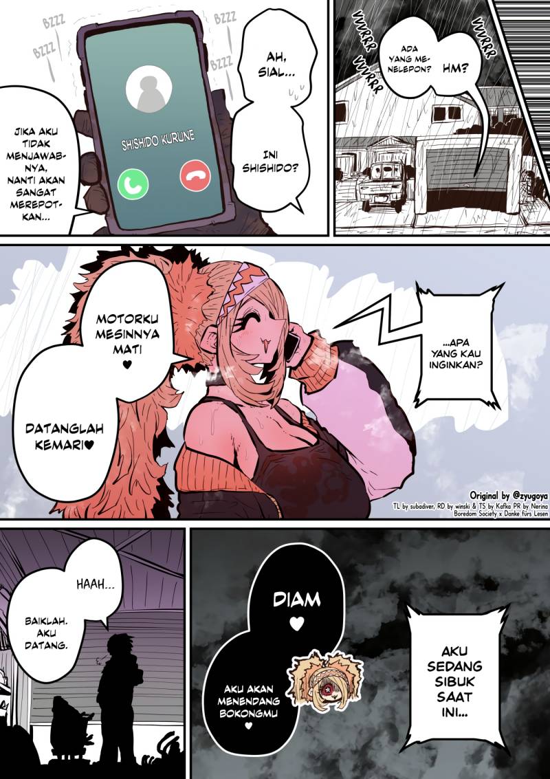 Baca Haiena-chan ni Nerawarete (Being Targeted by Hyena-chan) - Chapter 28 halaman 3
