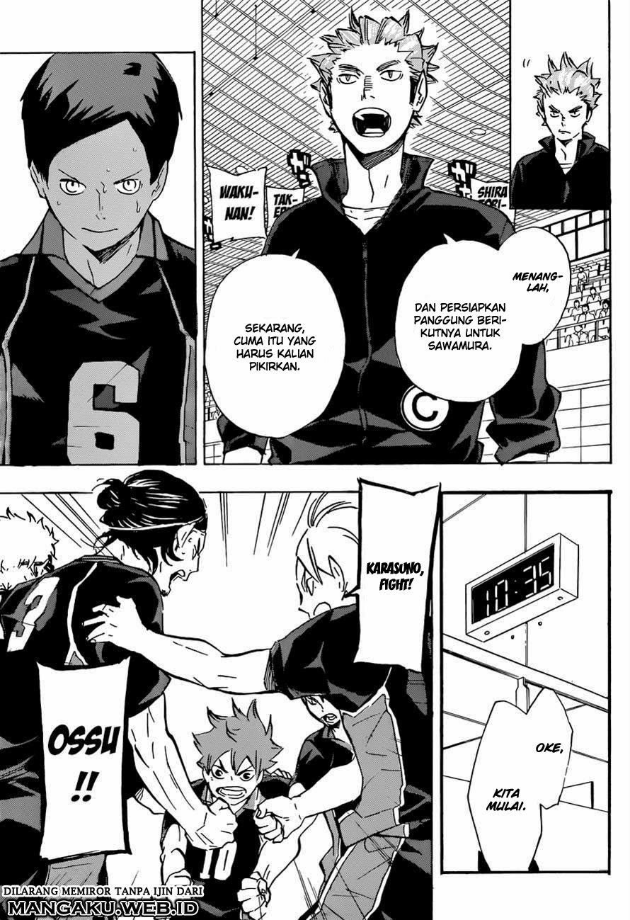 Baca Haikyuu!! - Chapter 120 halaman 16