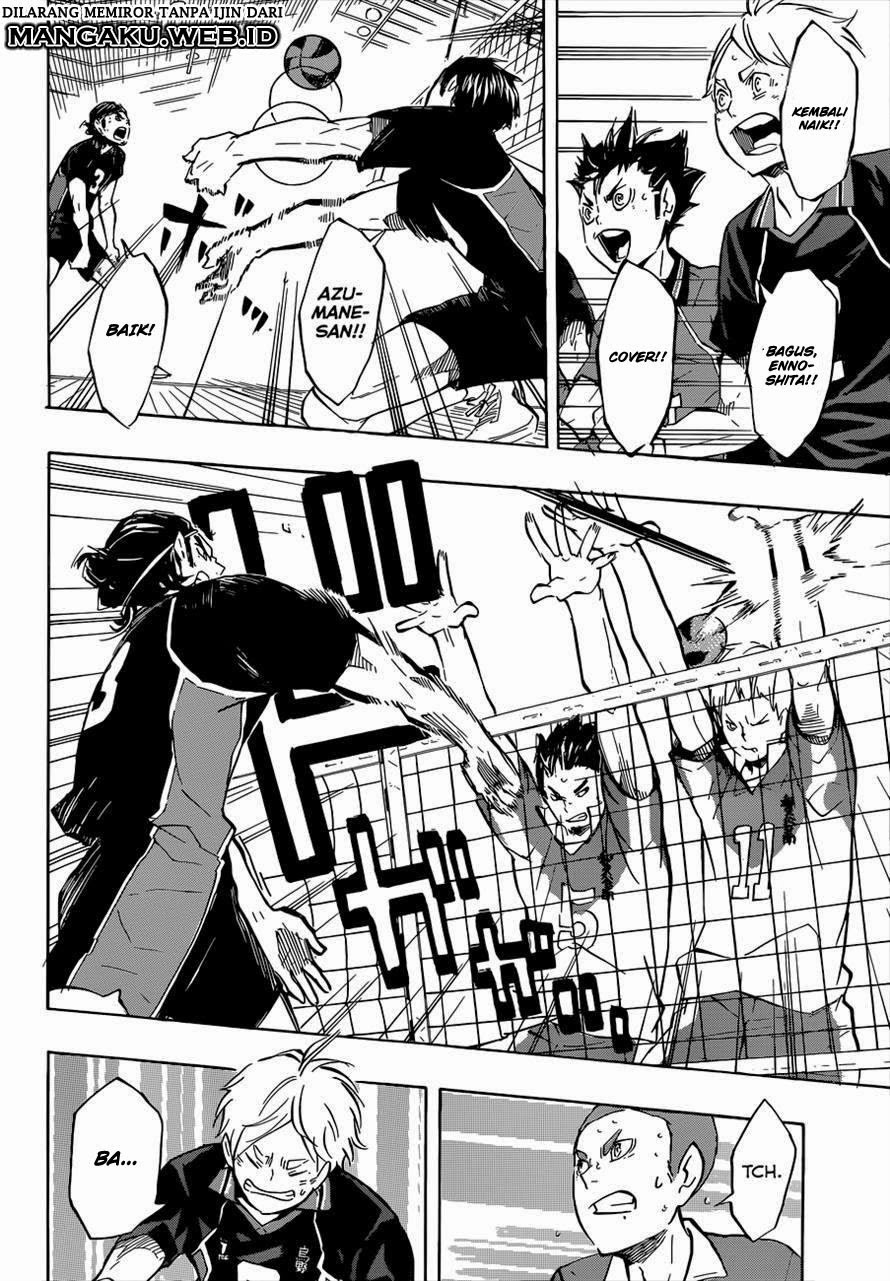 Baca Haikyuu!! - Chapter 120 halaman 9