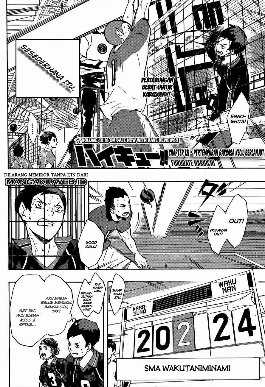 Baca Haikyuu!! - Chapter 121 halaman 3