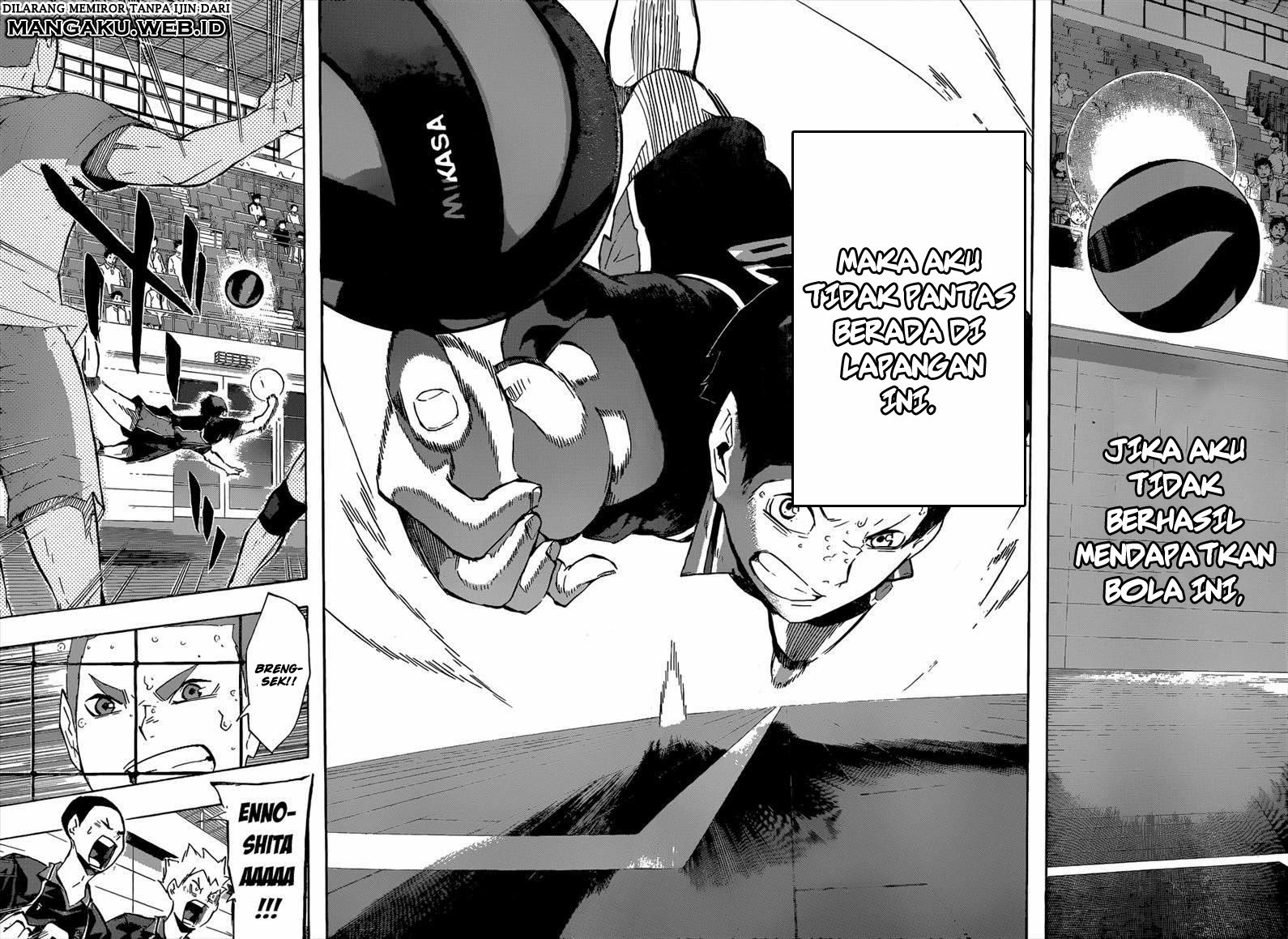 Baca Haikyuu!! - Chapter 122 halaman 17