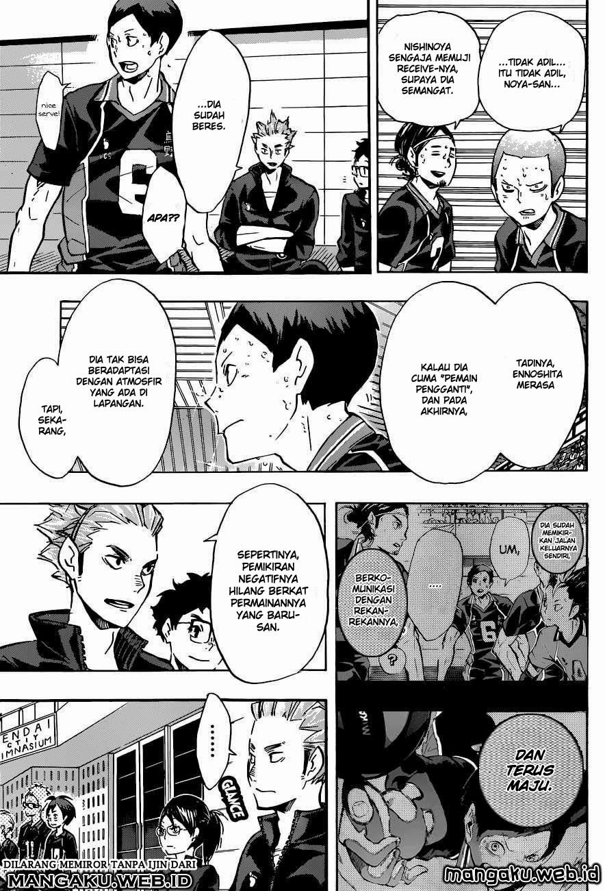 Baca Haikyuu!! - Chapter 123 halaman 10