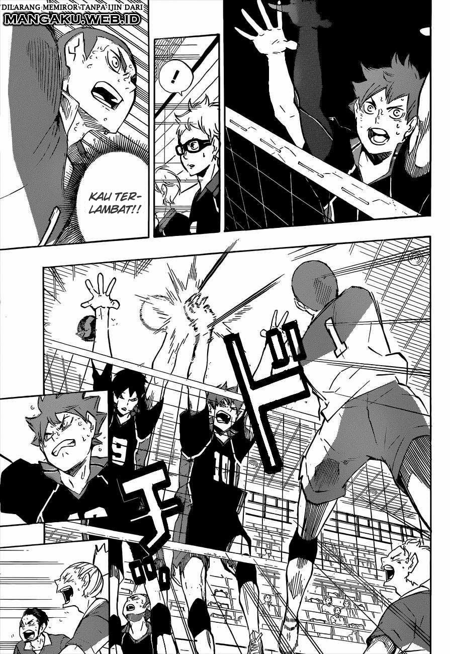 Baca Haikyuu!! - Chapter 124 halaman 18