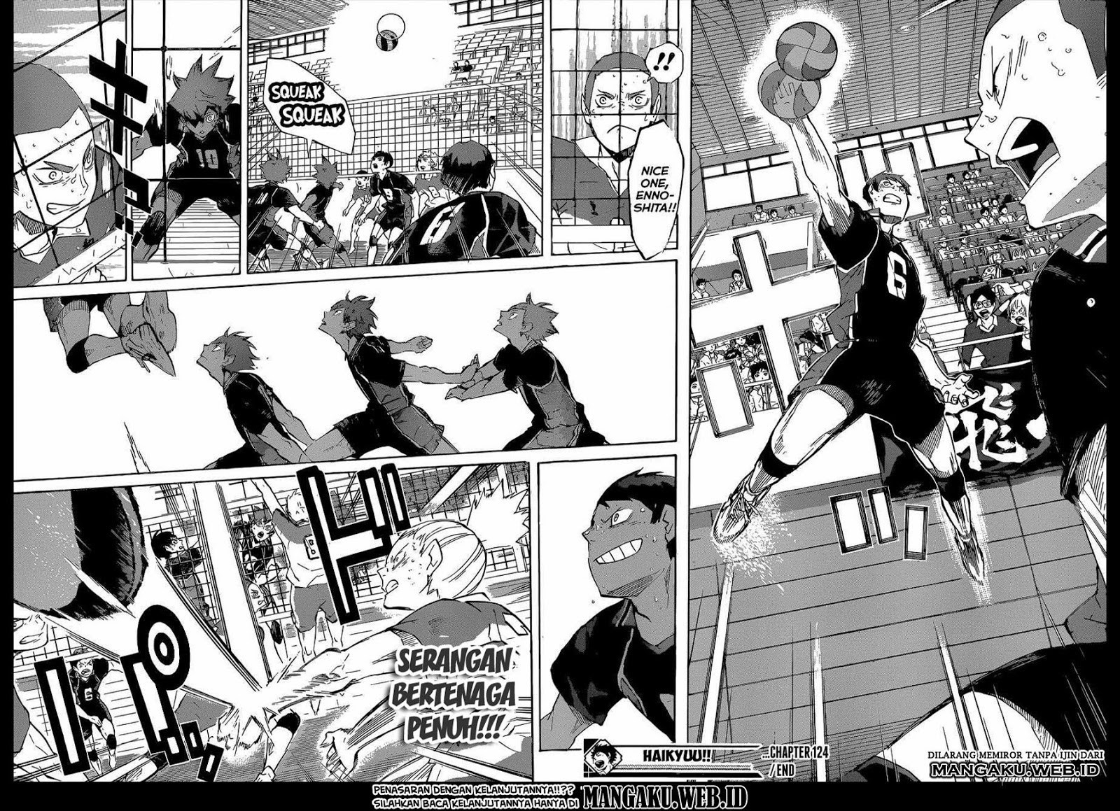 Baca Haikyuu!! - Chapter 124 halaman 19