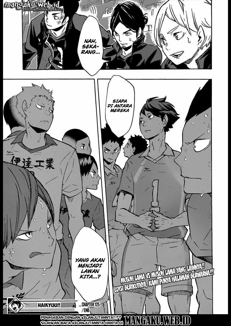 Baca Haikyuu!! - Chapter 125 halaman 20