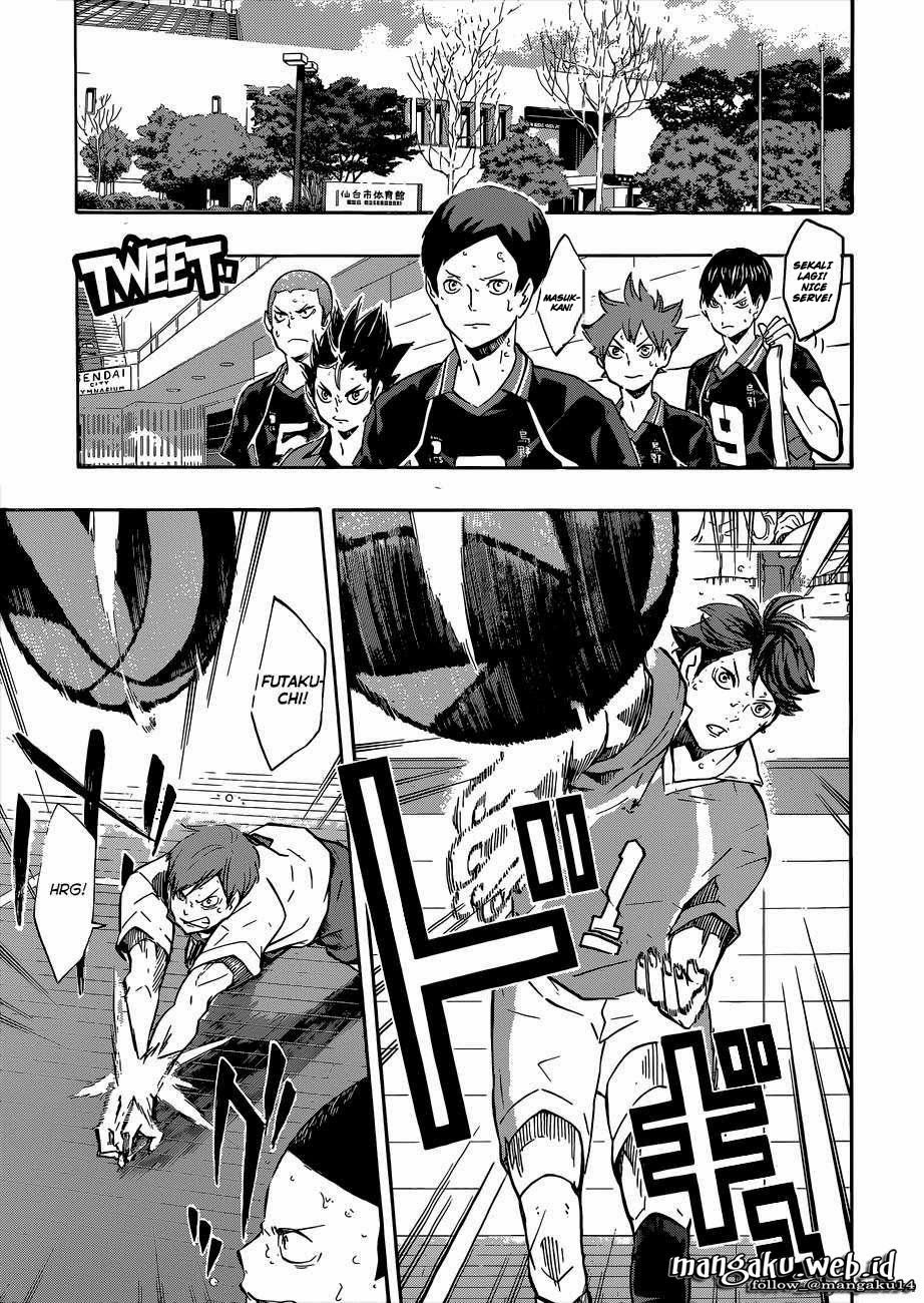 Baca Haikyuu!! - Chapter 125 halaman 8