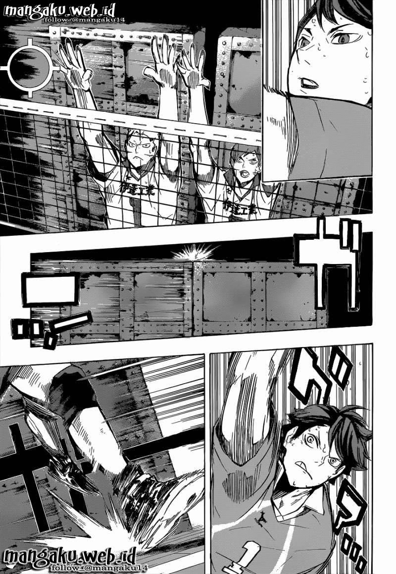 Baca Haikyuu!! - Chapter 126 halaman 17