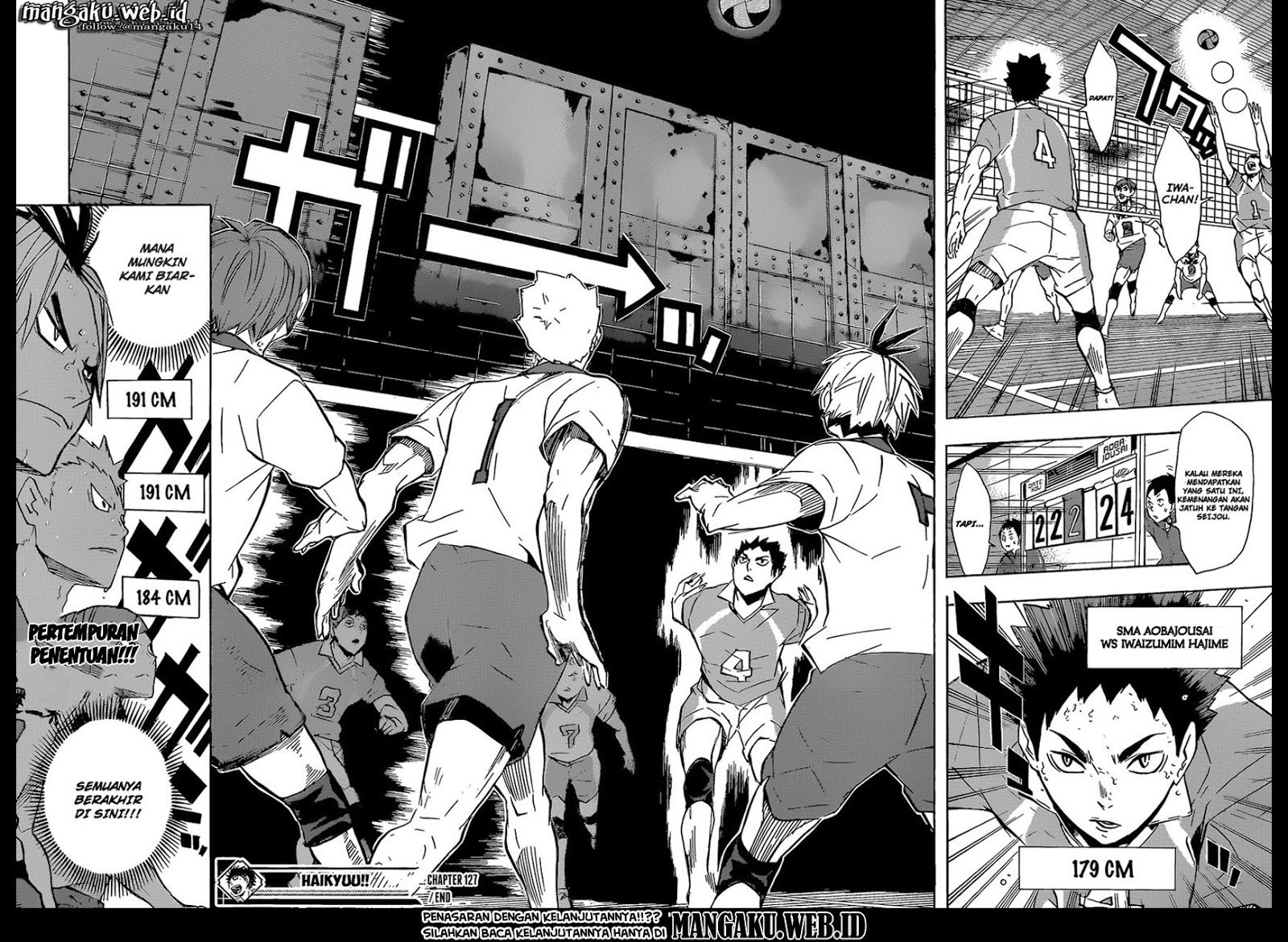 Baca Haikyuu!! - Chapter 127 halaman 19