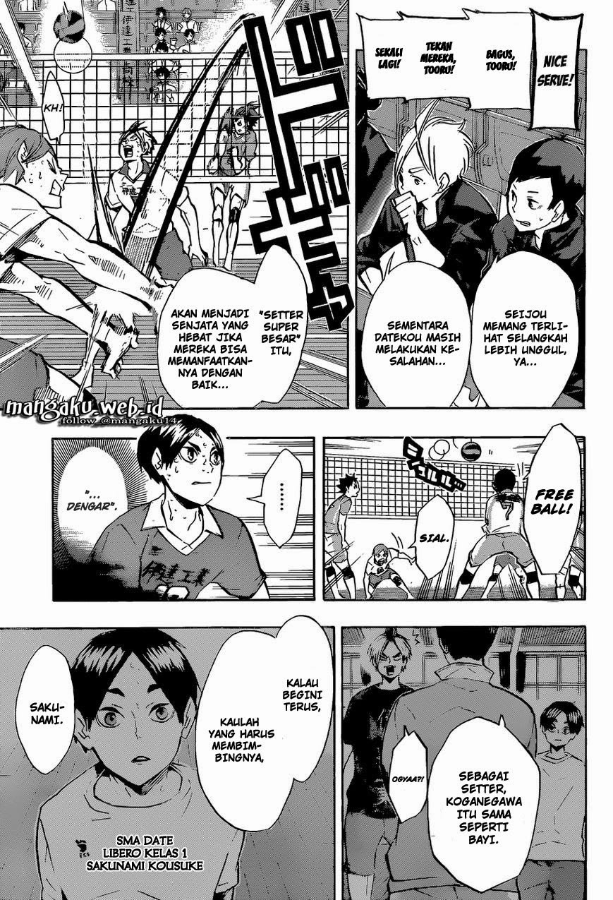 Baca Haikyuu!! - Chapter 127 halaman 4
