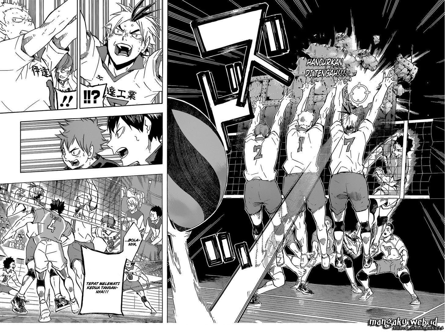 Baca Haikyuu!! - Chapter 128 halaman 5