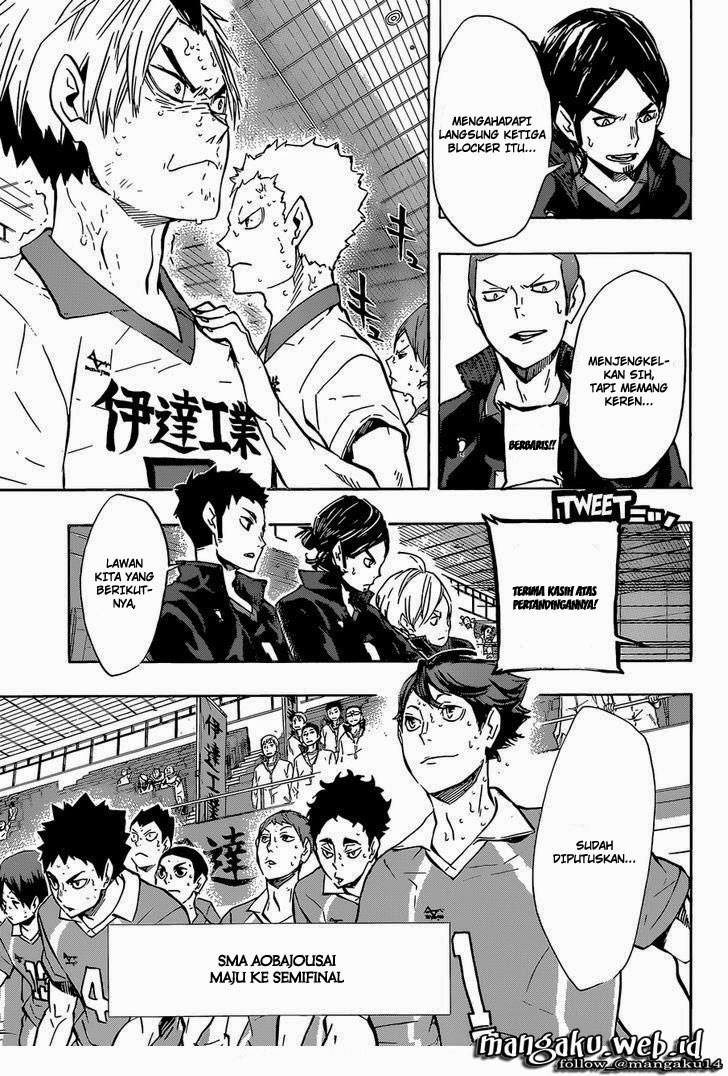 Baca Haikyuu!! - Chapter 128 halaman 7