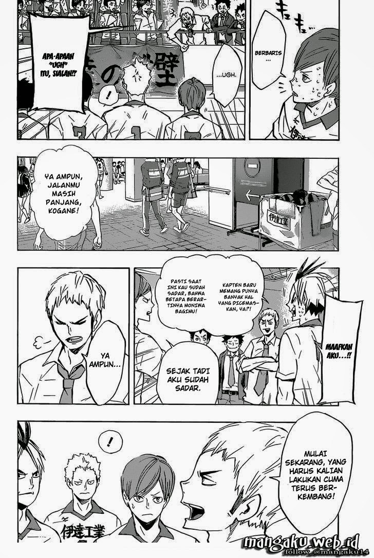 Baca Haikyuu!! - Chapter 128 halaman 8