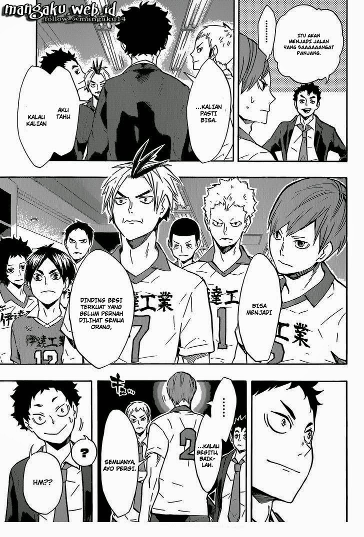 Baca Haikyuu!! - Chapter 128 halaman 9