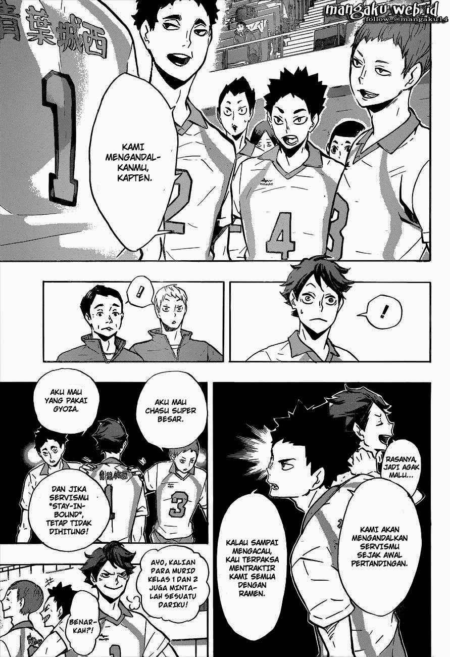 Baca Haikyuu!! - Chapter 129 halaman 10
