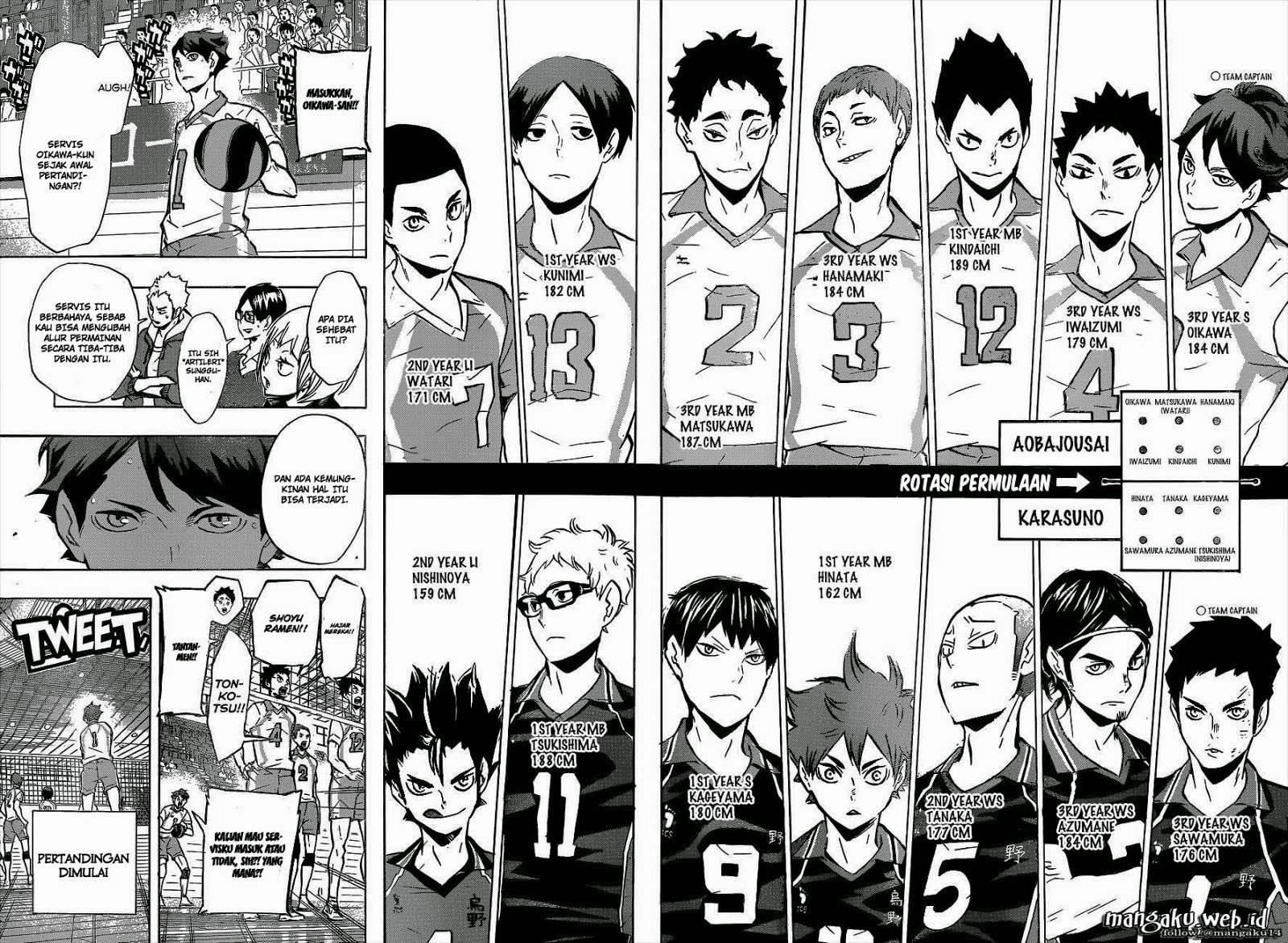 Baca Haikyuu!! - Chapter 129 halaman 11