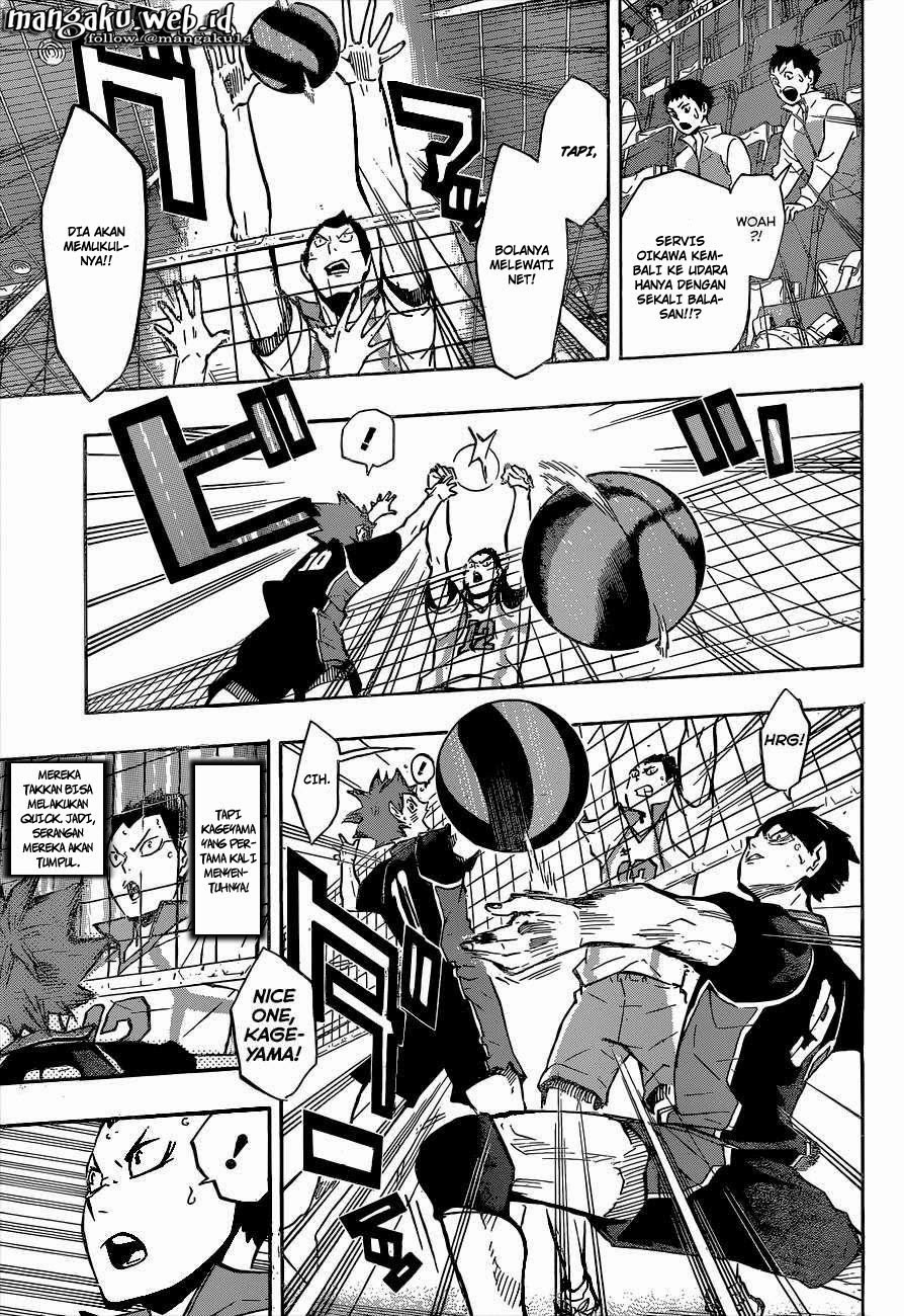 Baca Haikyuu!! - Chapter 129 halaman 14