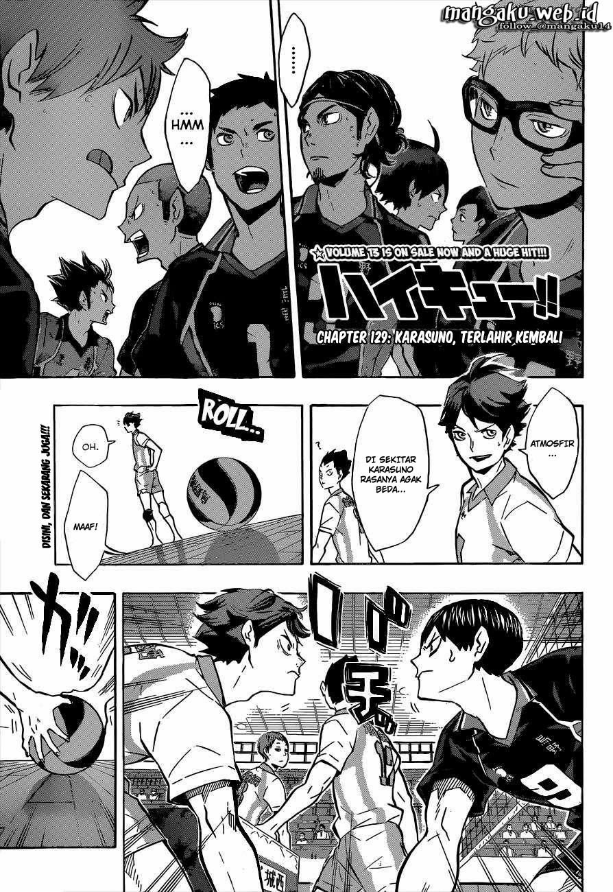 Baca Haikyuu!! - Chapter 129 halaman 2
