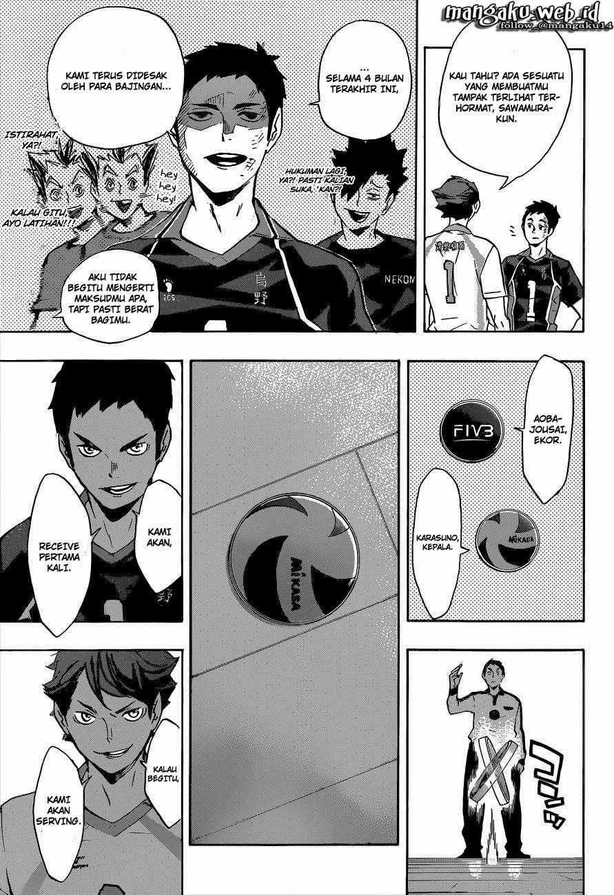 Baca Haikyuu!! - Chapter 129 halaman 6
