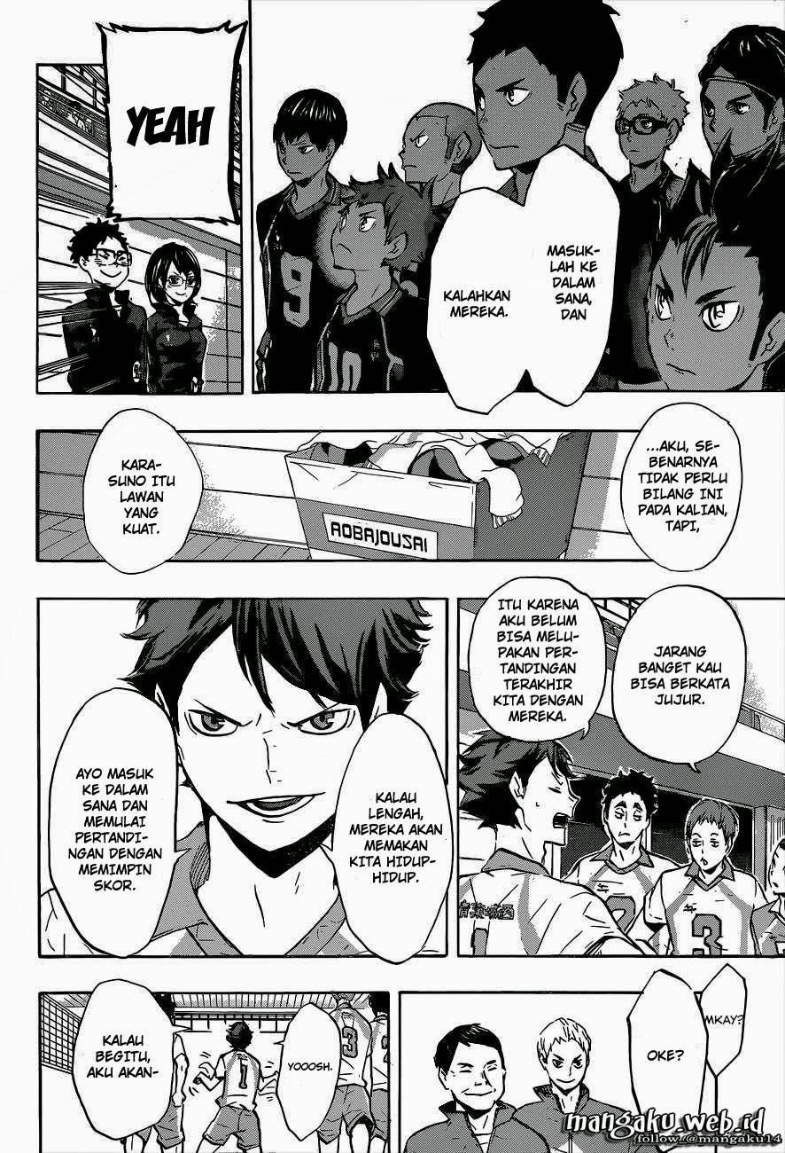 Baca Haikyuu!! - Chapter 129 halaman 9