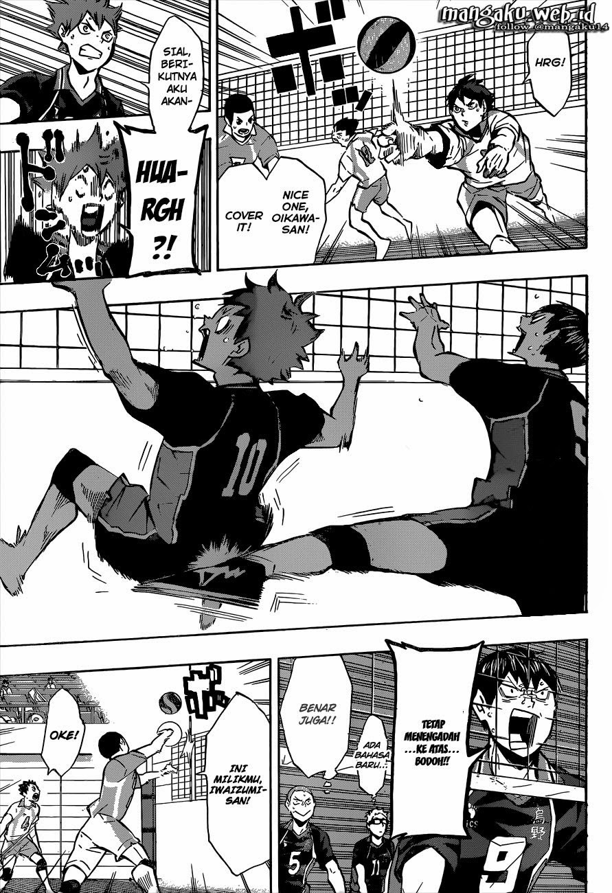 Baca Haikyuu!! - Chapter 130 halaman 13