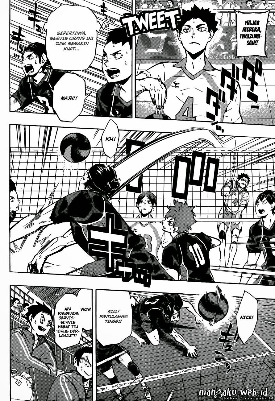 Baca Haikyuu!! - Chapter 130 halaman 4