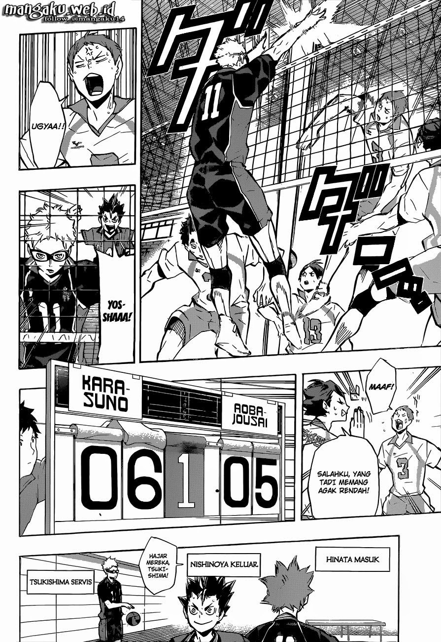 Baca Haikyuu!! - Chapter 130 halaman 8