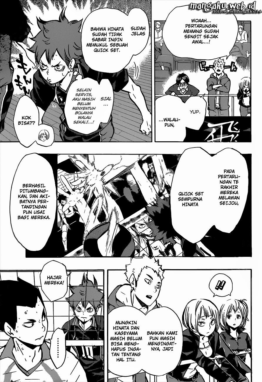 Baca Haikyuu!! - Chapter 130 halaman 9